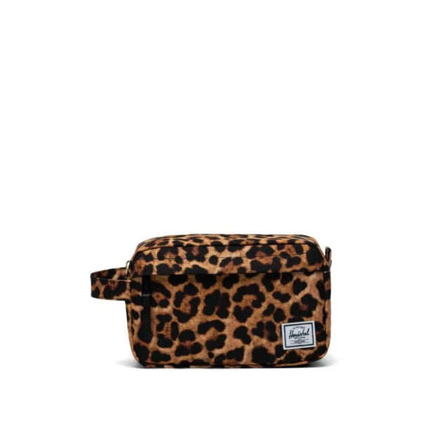 Good Neighbour Herschel Chapter Travel Kit (Leopard Black)