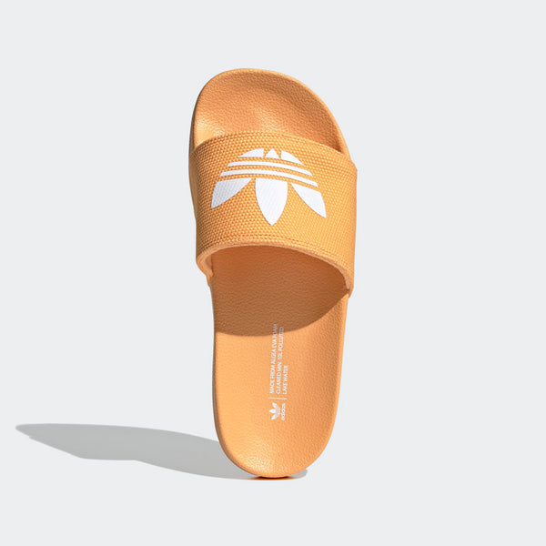 Adidas slides orange store