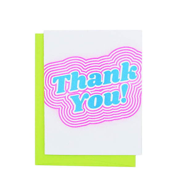 Good Neighbour Next Chapter Studio Thank You Card (Bubble Letters)