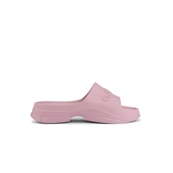 Good Neighbour | GANNI Pool Slide Sandals (Light Pink)