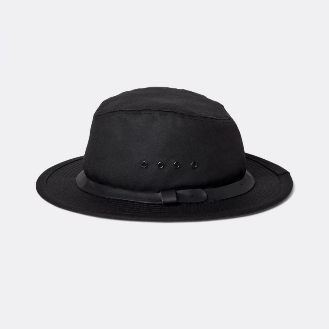 Good Neighbour | Filson Tin Cloth Packer Hat (Black)