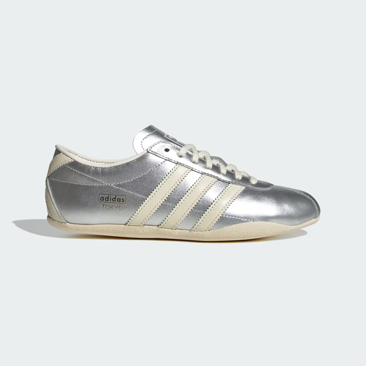 Good Neighbour | Adidas Tokyo Shoes (Silver Metallic + Cream