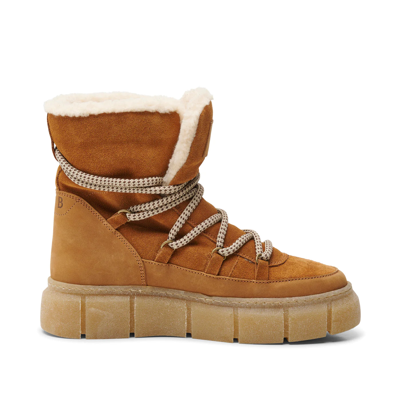 Tan sales snow boots