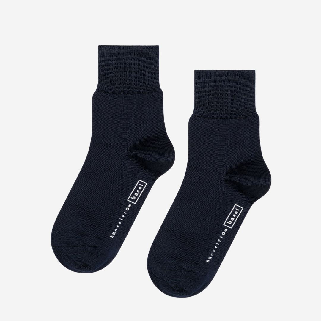 Good Neighbour Hansel From Basel Trouser Crew Socks (Navy)