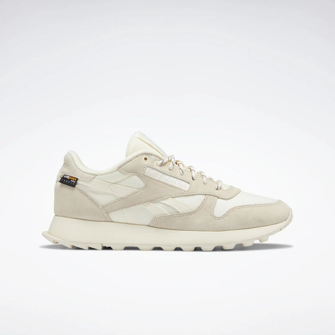 REEBOK★CLASSIC LEATHER★CLASSIC WHITE/CLASSIC WHITE/STUCCO Reebok Classic Leather White Stucco - POIZON