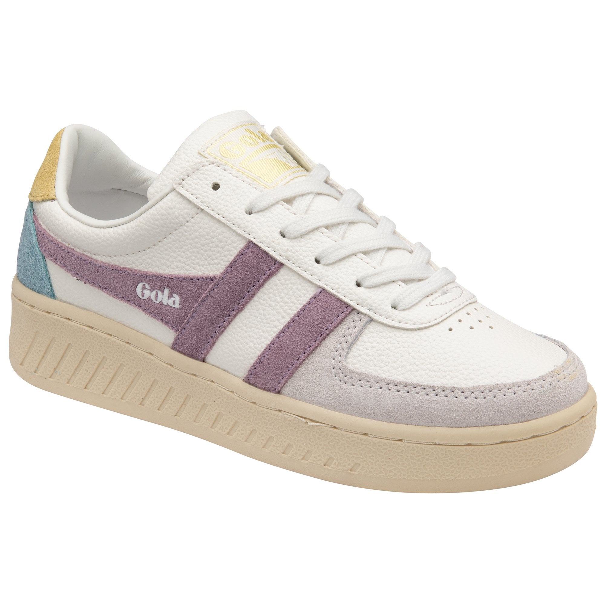 GrandSlam Trident Sneaker, White/Cameo/Lily main image 1