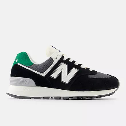 Good Neighbour New Balance 574 Sneaker Black Castlerock Classic Pine