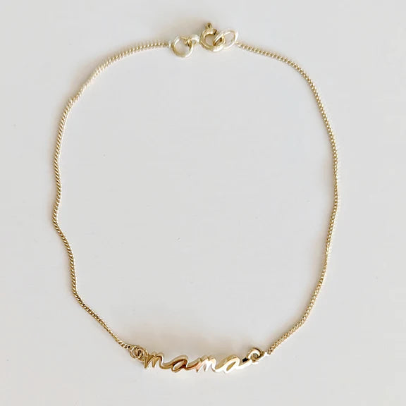 Name hotsell written bracelet