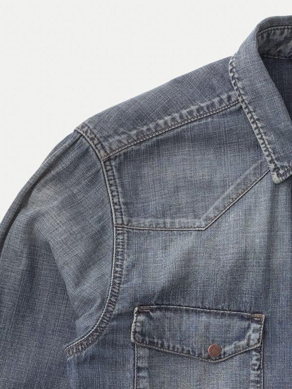 【ゲリラSALE】【美品】Nudie Jeans jonisデニムシャツ Good NEighbour | Nudie Jonis Shimmering Denim Shirt