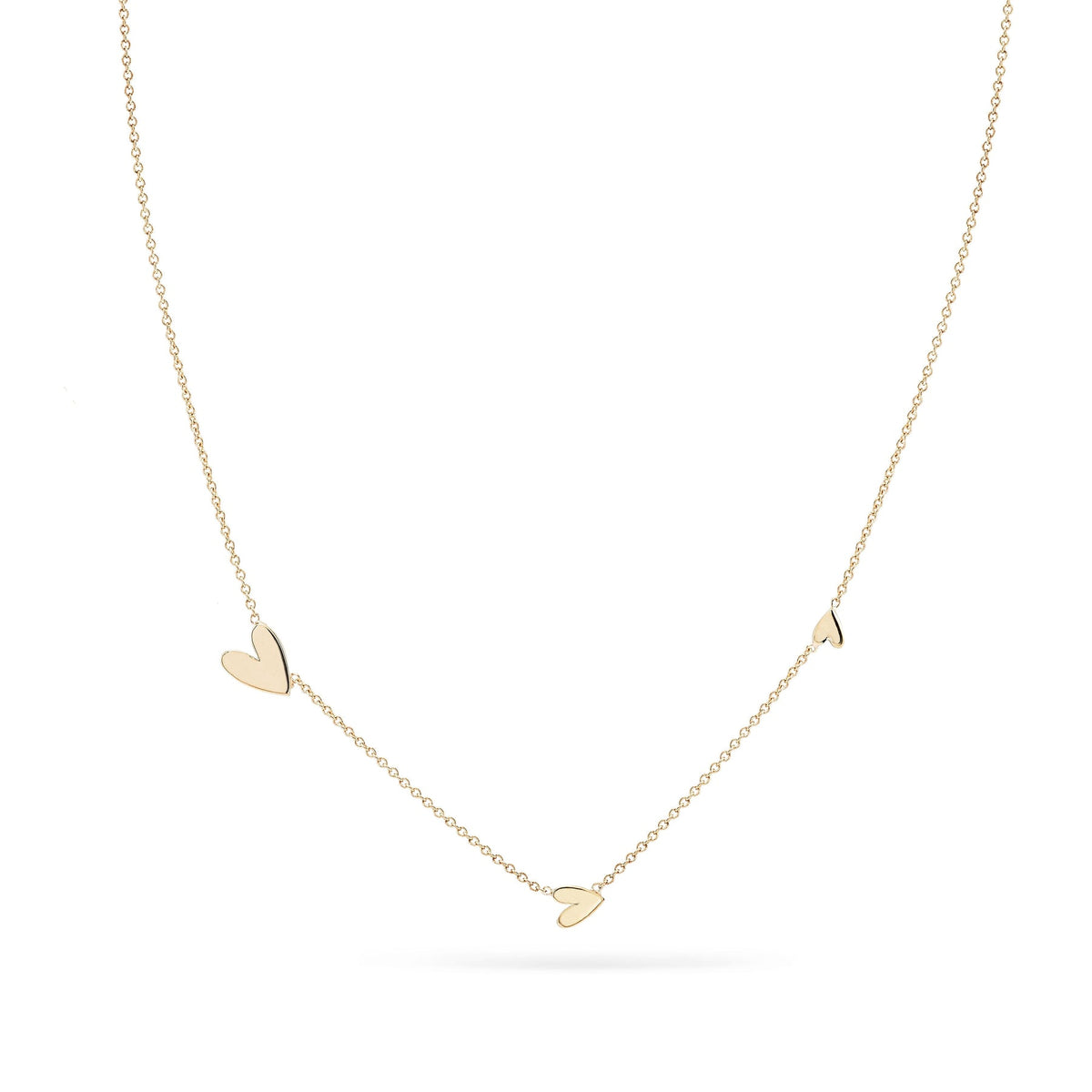 Everyday Love Lineage Heart Necklace (14K Gold)