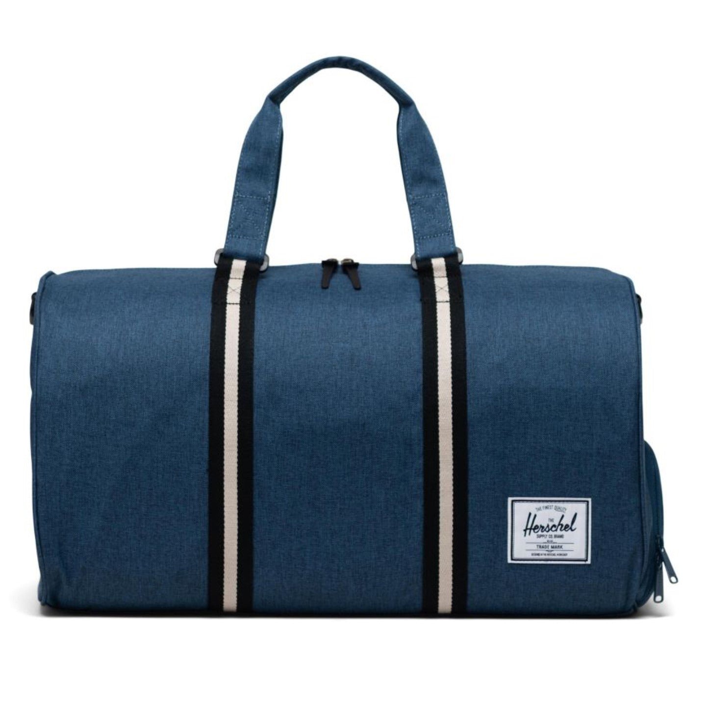 Herschel novel duffle black crosshatch top