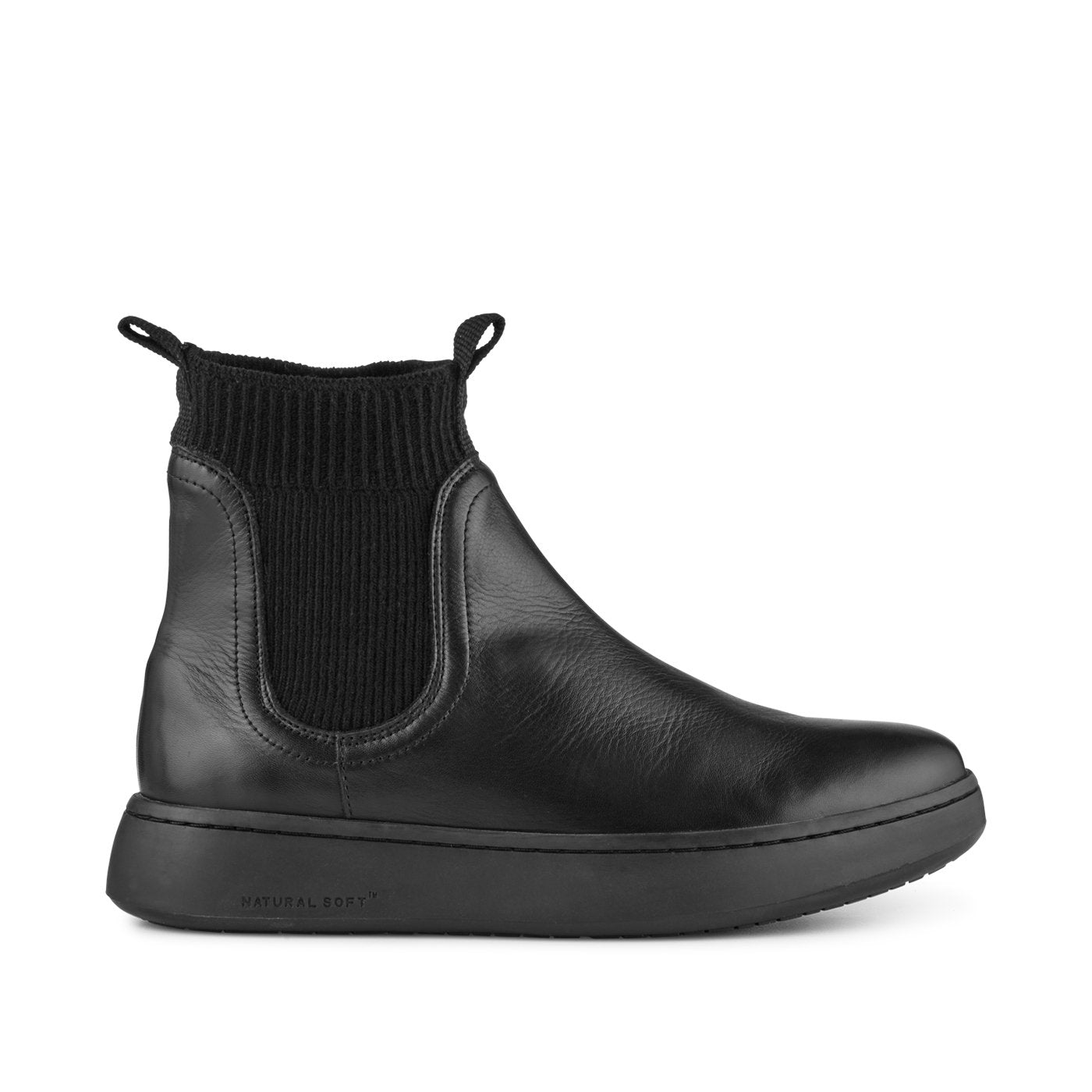 Good Neighbour Woden Taylor Leather Boot Black