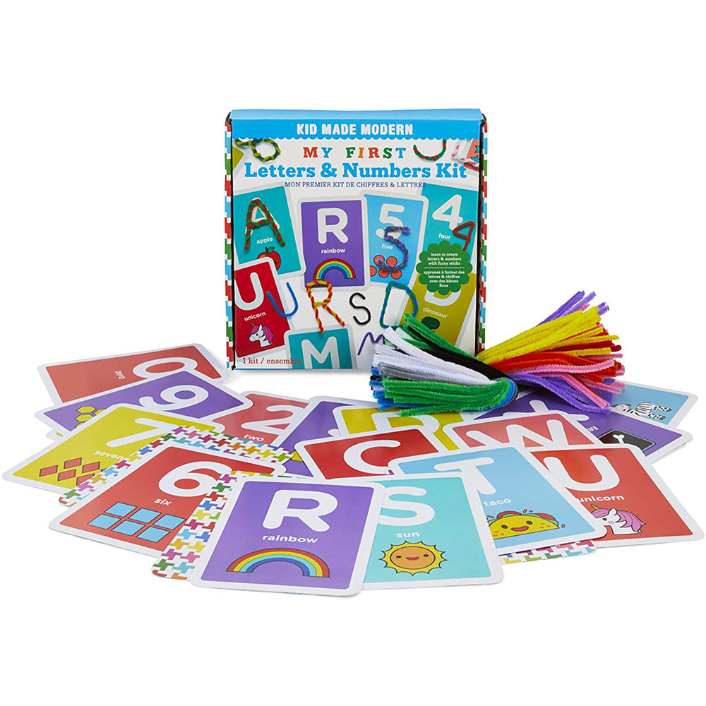 Good Neighbour Kid Made Modern My First Letters & Numbers Kit