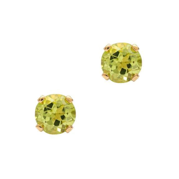 Peridot 2025 birthstone earrings