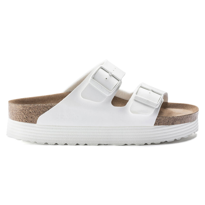 Good Neighbour Birkenstock Arizona Platform Vegan Birko Flor