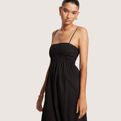 marieka midi dress faithfull the brand Good Neighbour