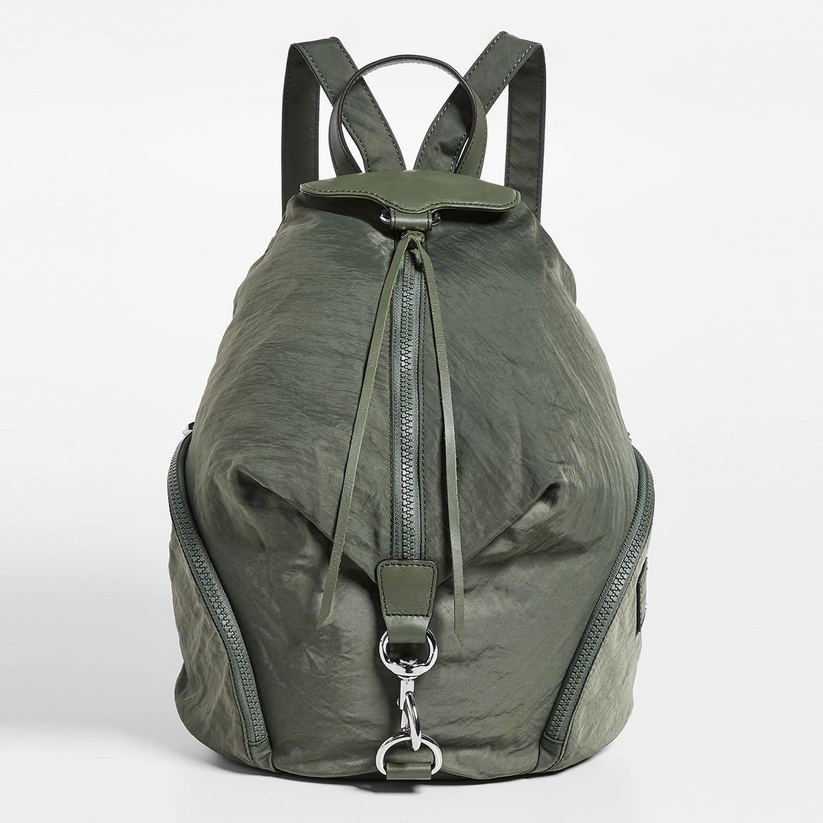Olive Rebecca Minkoff Julian Washed Nylon Backpack The Rebecca Minkoff Julian Backpack: Still Worth The Price  main image 4